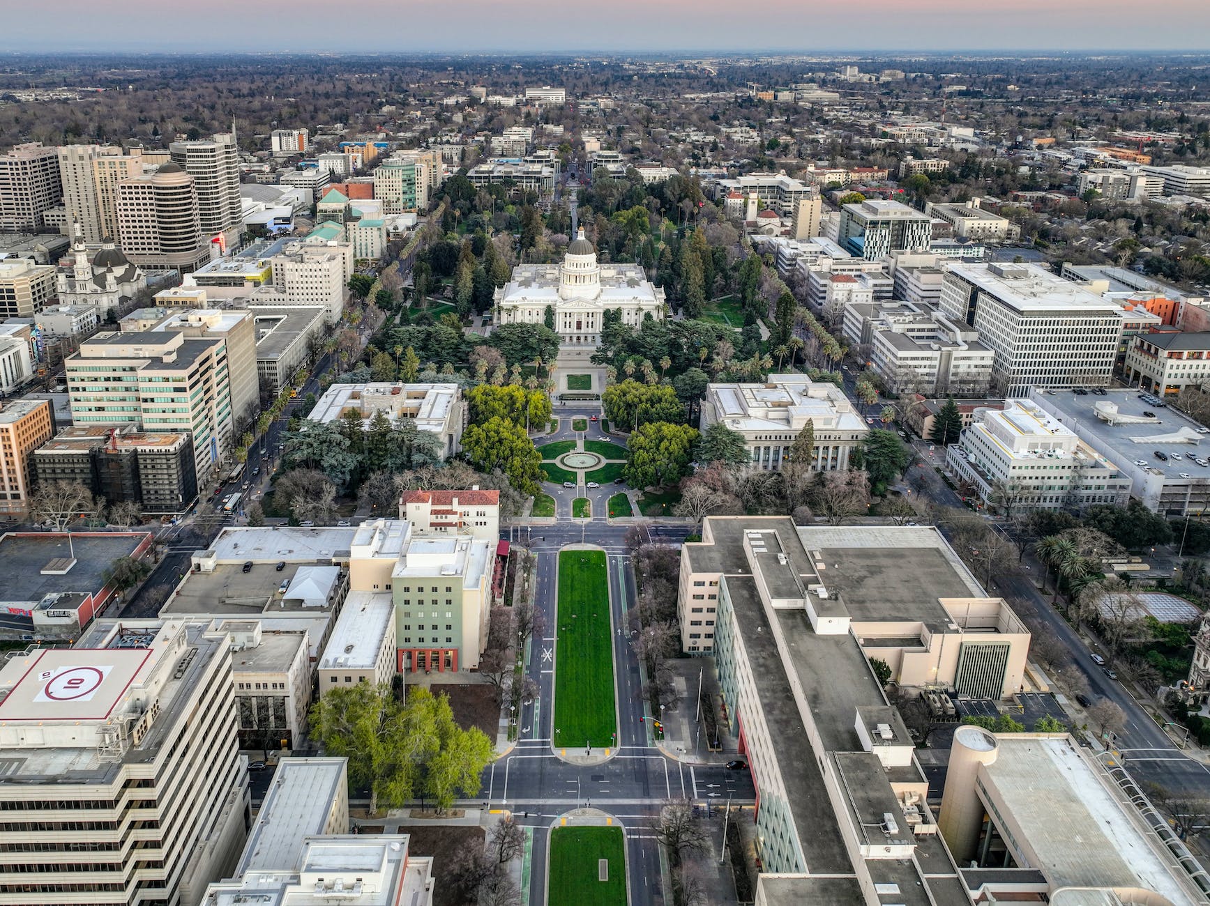 cityscape of sacramento